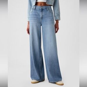 💙🩵 GAP Mid Rise UltraSoft Baggy Jeans size 27 🩵💙